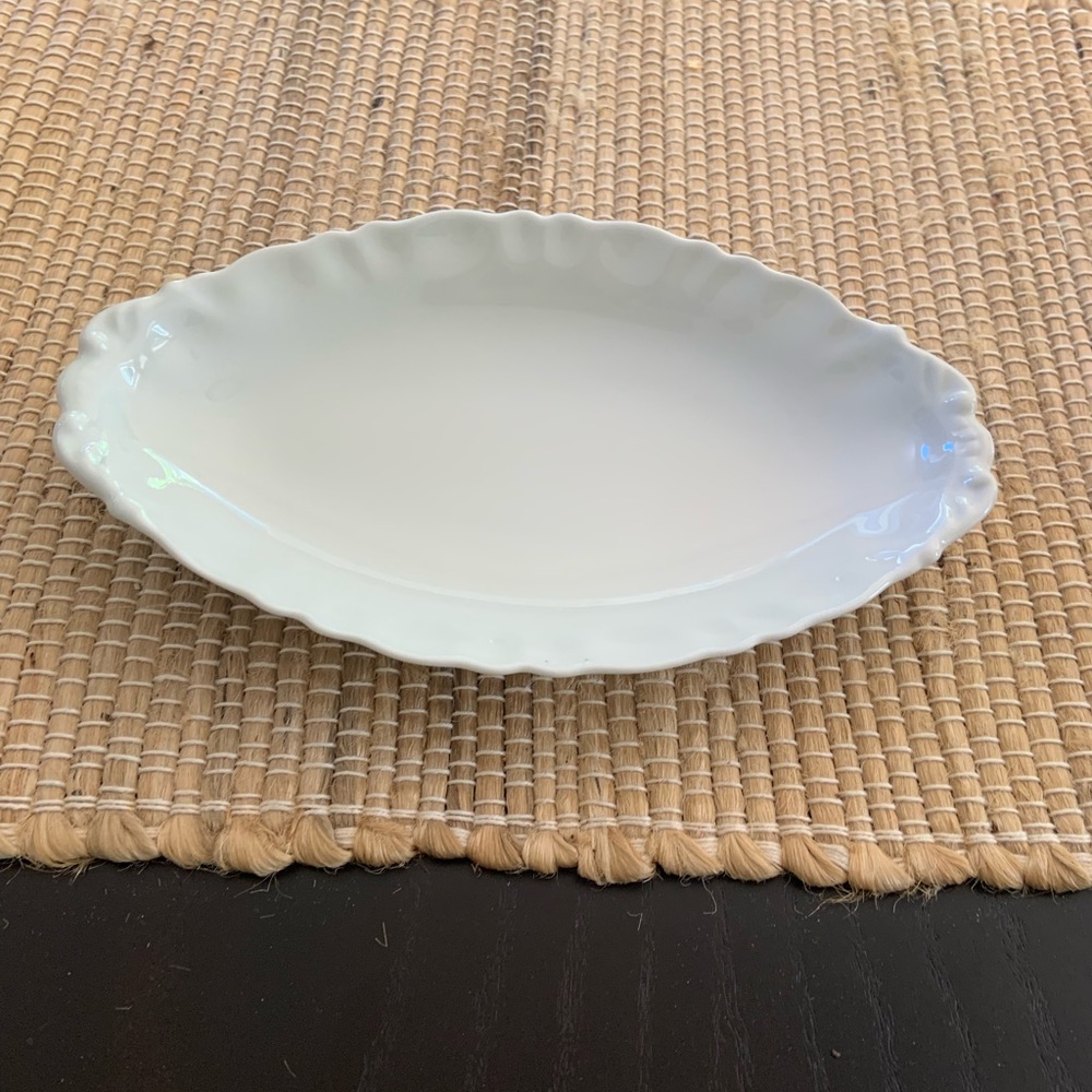 Vintage Limoges Oval Serving Platter
